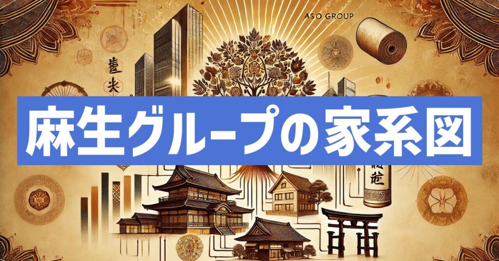 麻生グループの家系図とは？グループの形成と発展の歴史