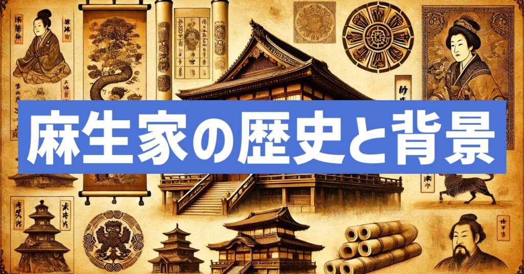 麻生家の歴史と背景を解説！